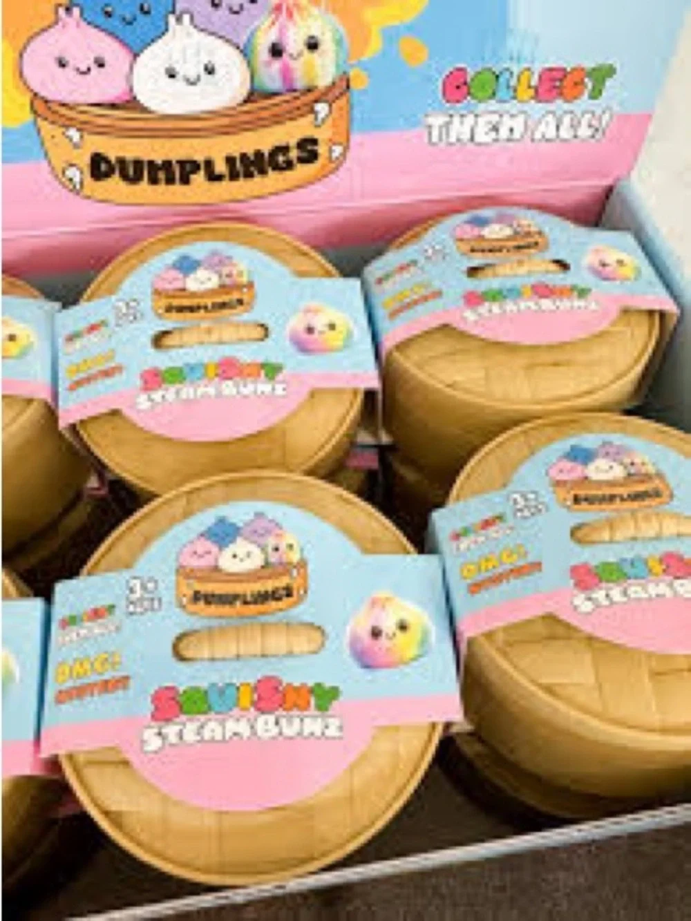 Squishy Steam Bun Stress Toy - Assorted Colors (1)